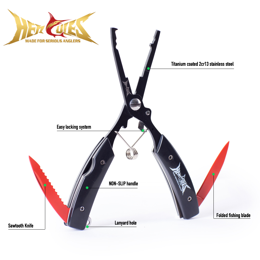 Fishing Equipment Cheap - كماشة صيد هيركوليس مع غطاء وحبل