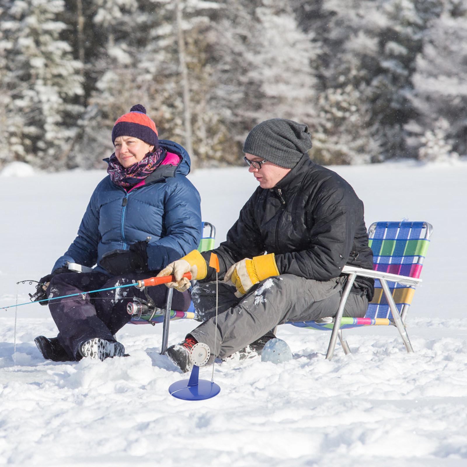 علم صيد الأسماك على الجليد، مص - مراجعة Ice Fishing Tip Up وسعره
