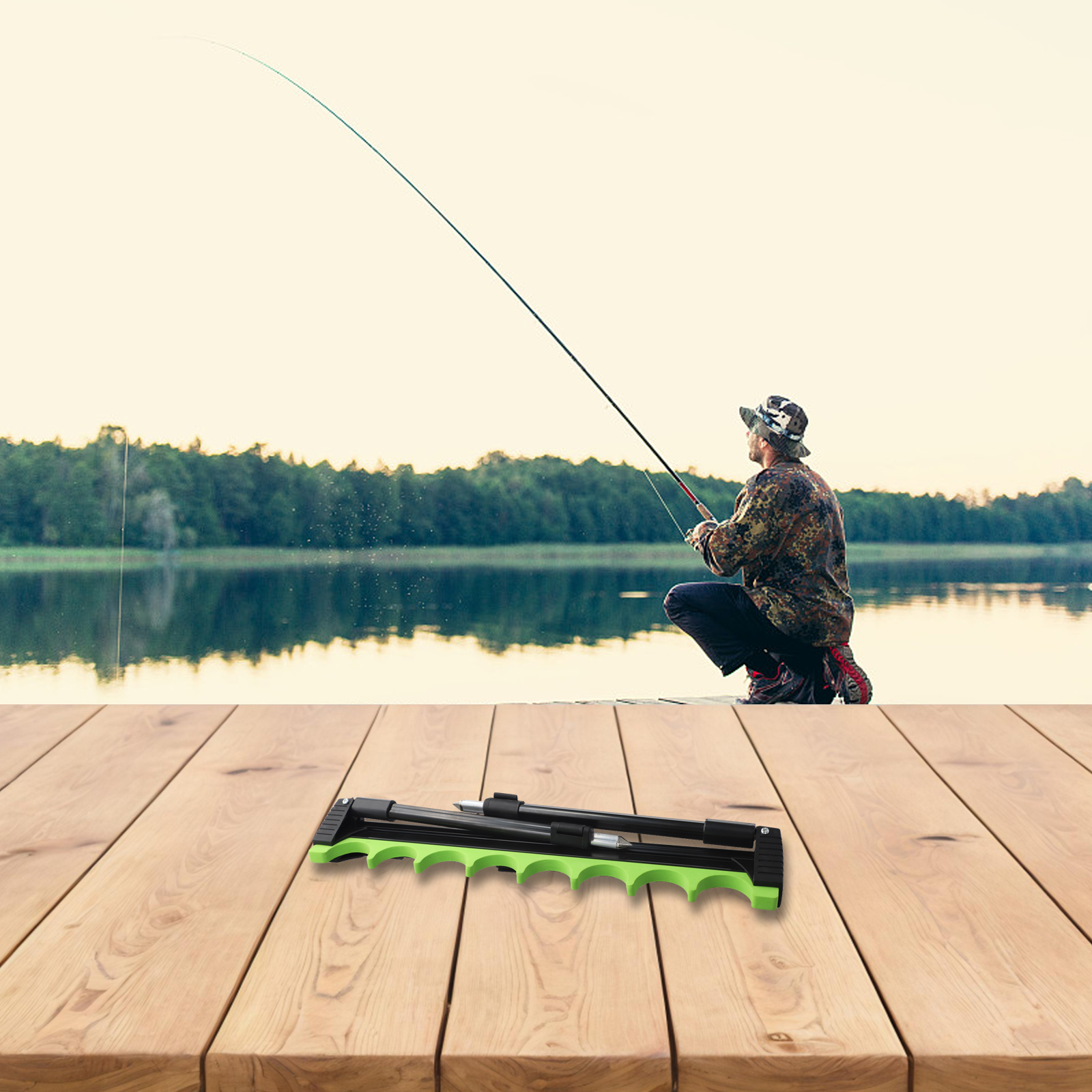 حامل صنارة صيد تلسكوبي بـ 4 أر - مراجعة Fishing Equipment Carp وسعره