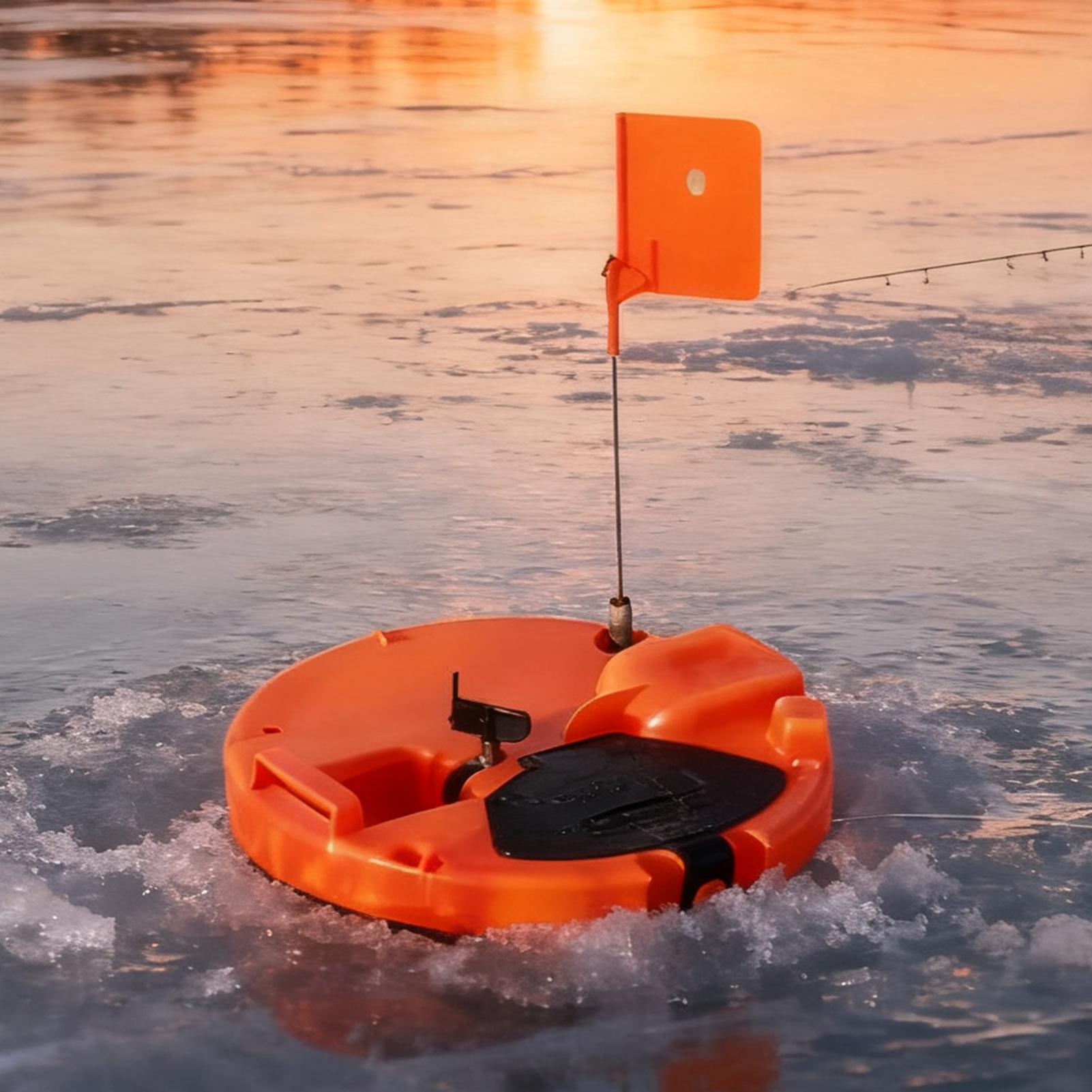طرف صيد السمك على الجليد الأوت - مراجعة Ice Fishing Tip Up وسعره