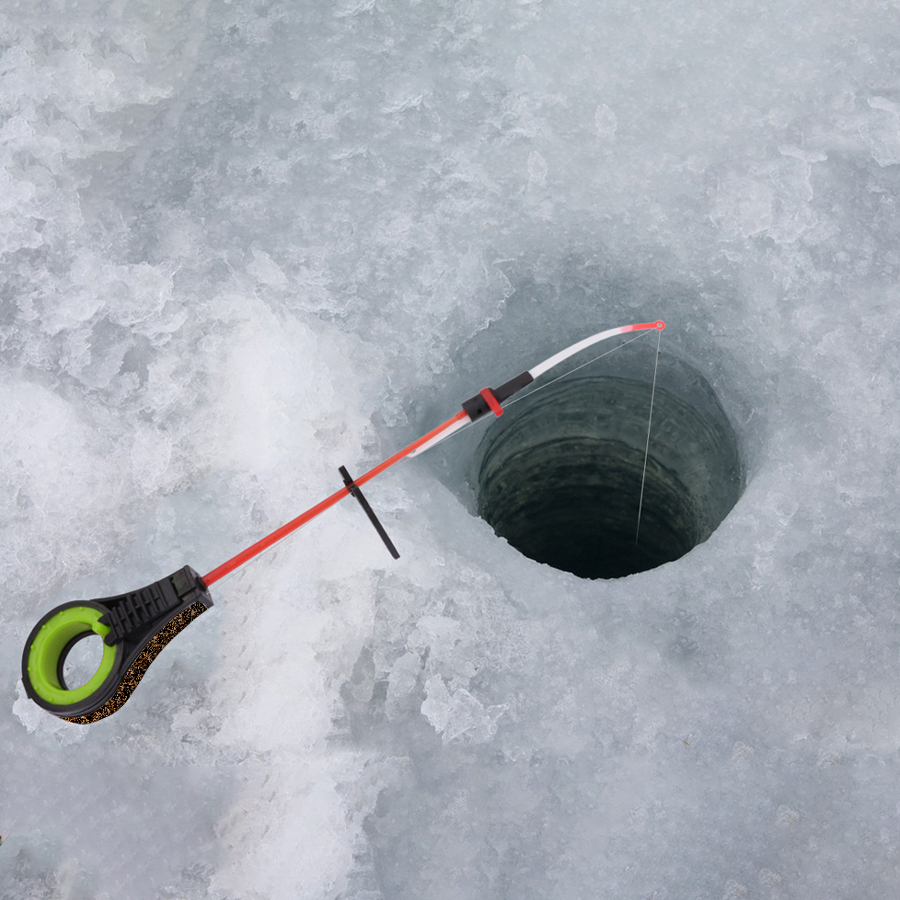 FTK الجليد الصيد رود صغيرة محم - مراجعة Ice Fishing Tip Up وسعره